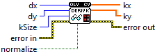 OpenLvVision_OpenCv.lvlib:GetDerivKernels.vi