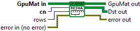 OpenLvVision_OpenCv.lvlib:Cuda.lvlib:GpuMat.lvclass:GpuMat Reshape.vi