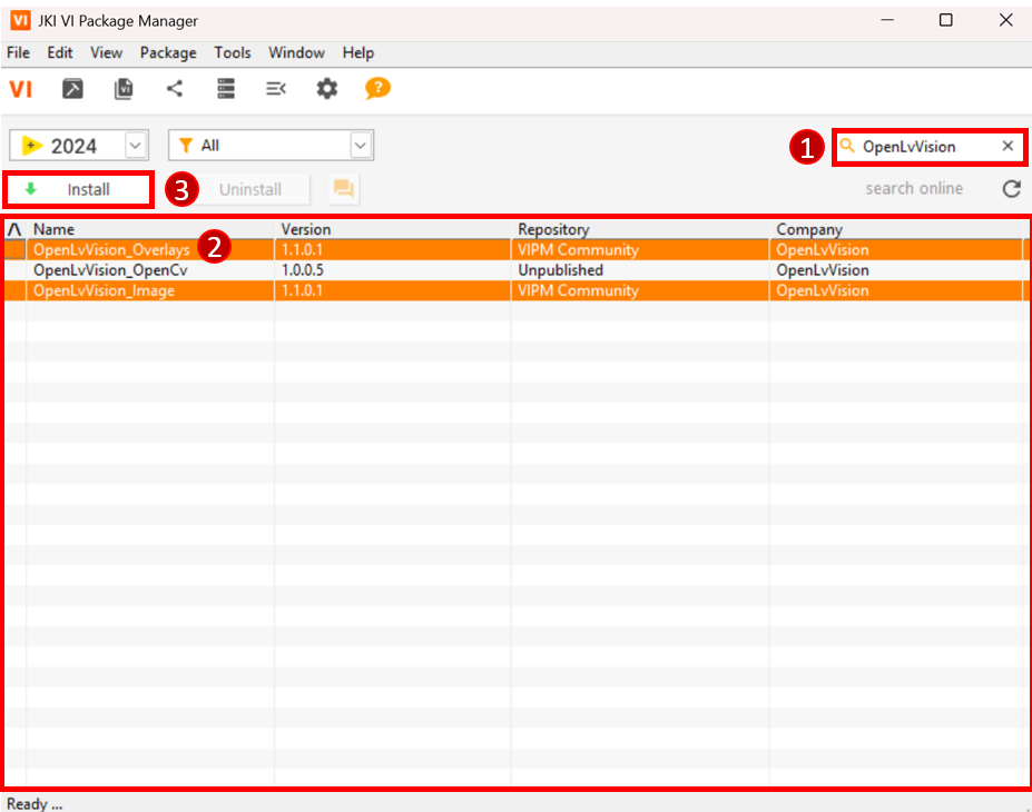 VIPM Search