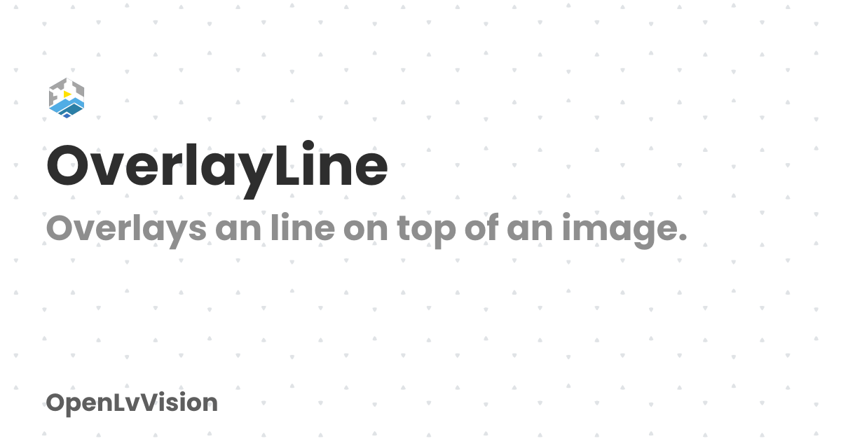OverlayLine | OpenLvVision