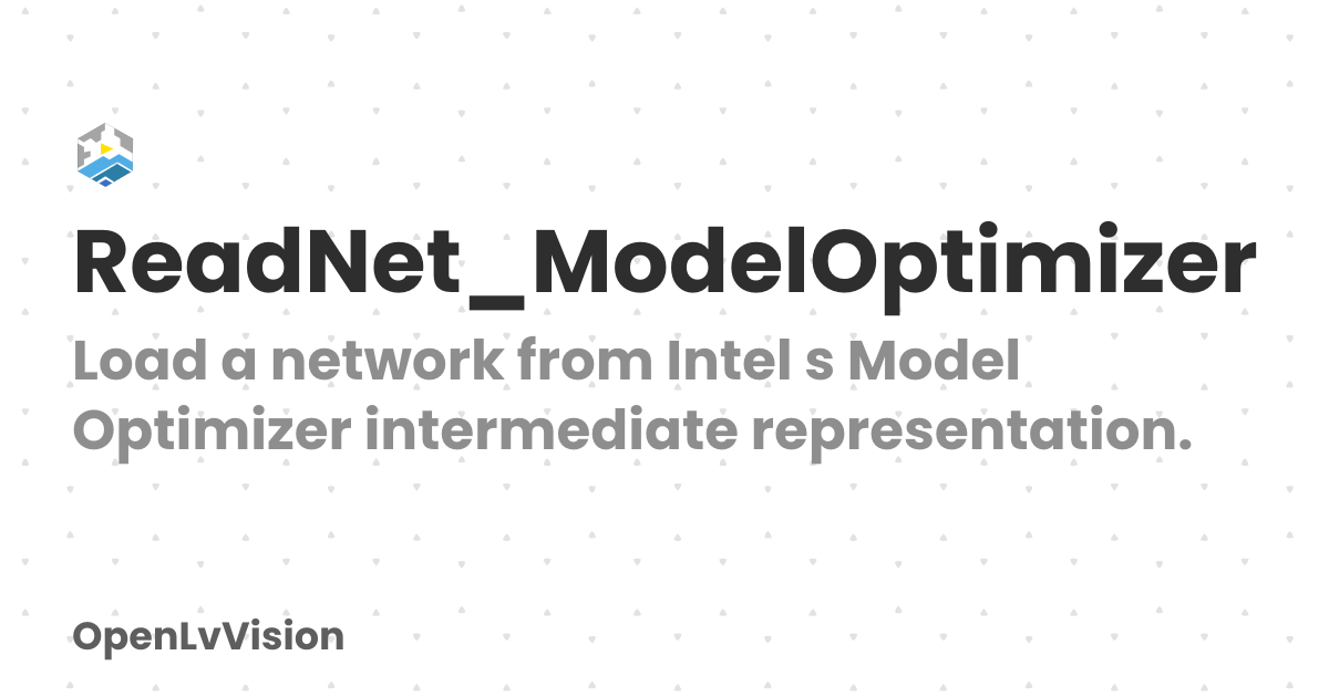 ReadNet_ModelOptimizer | OpenLvVision