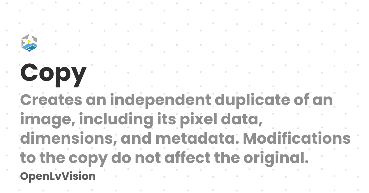 Copy | OpenLvVision