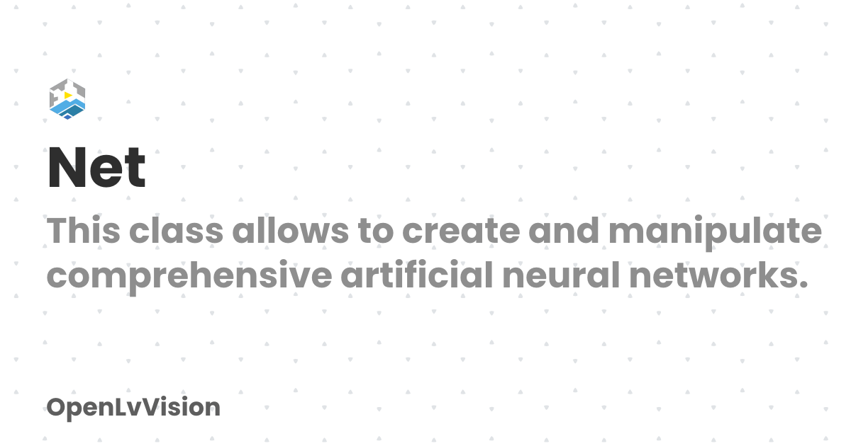 Net | OpenLvVision