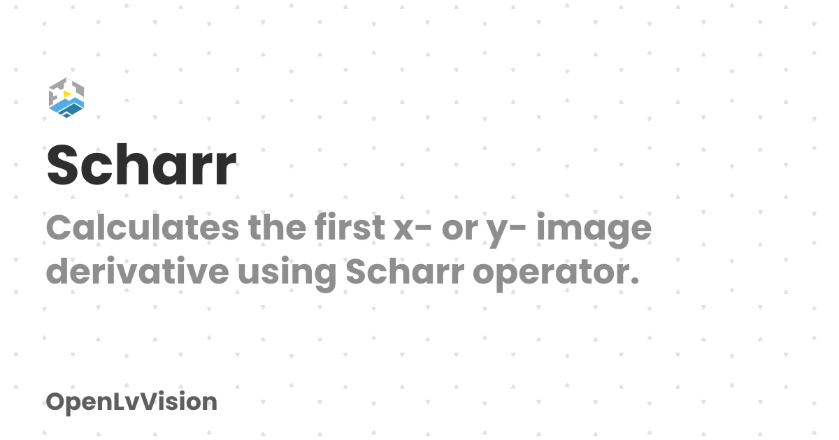 Schar Display Scharr | OpenLvVision