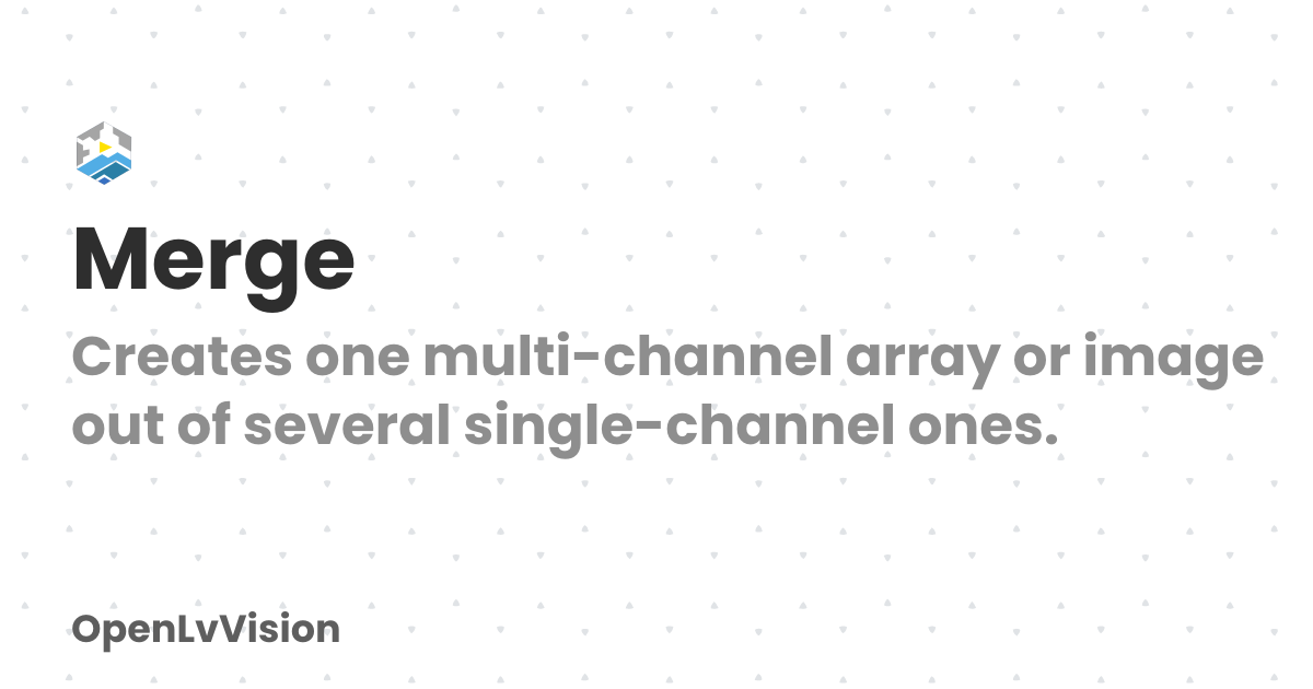 Merge | OpenLvVision