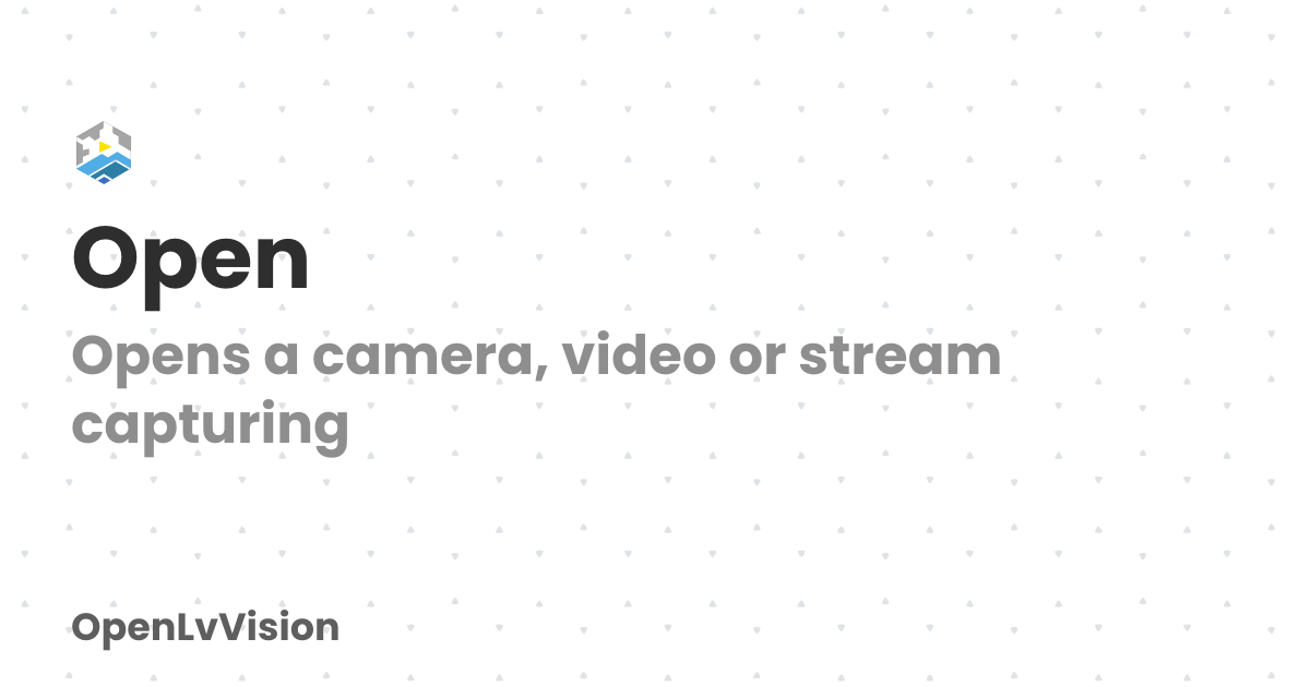 Open | OpenLvVision